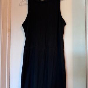 a new day Black Sleeveless Mini Dress